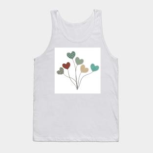 Heart Balloons Tank Top